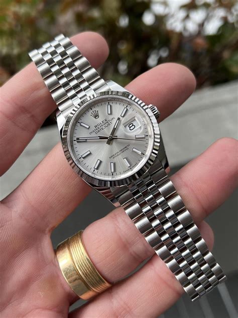 rolex folded jubilee bracelet|rolex datejust 36 126234.